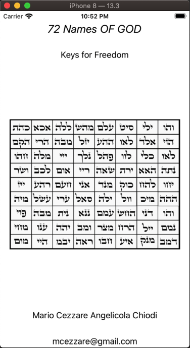 The 72 Names Of God